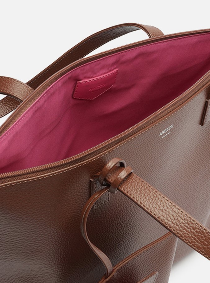 Bolsa Shopping Marrom Mercato Grande