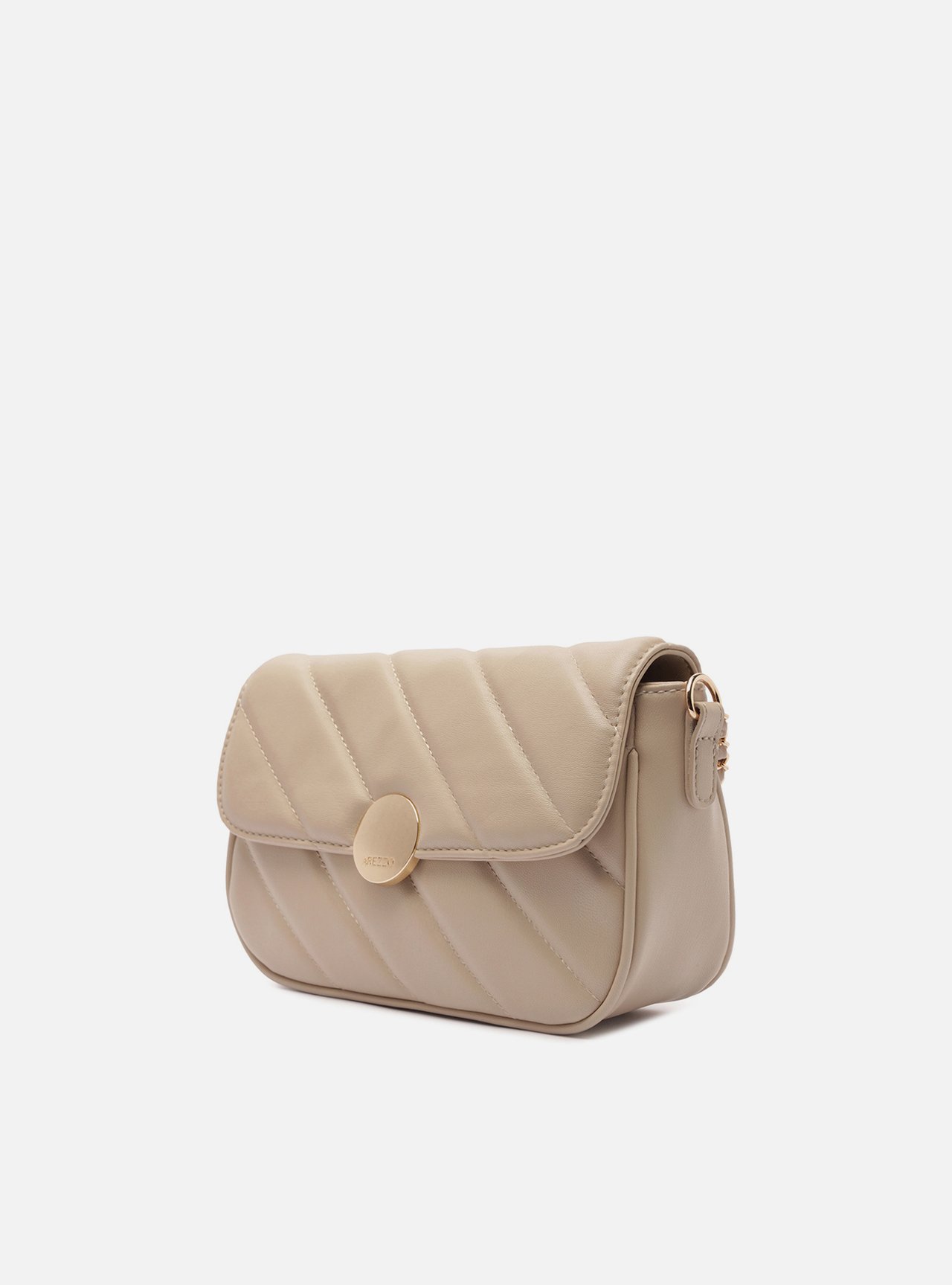 Bolsa Tiracolo Nude Média Matelassê Corrente — foto 2