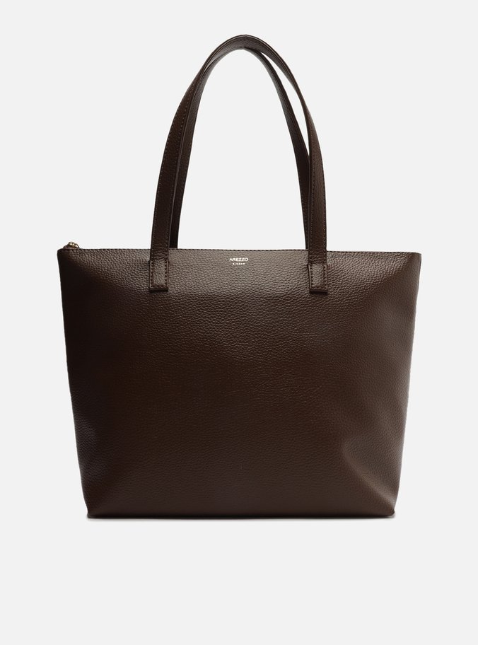 Bolsa Shopping Marrom Escuro Mercato Grande Pouch