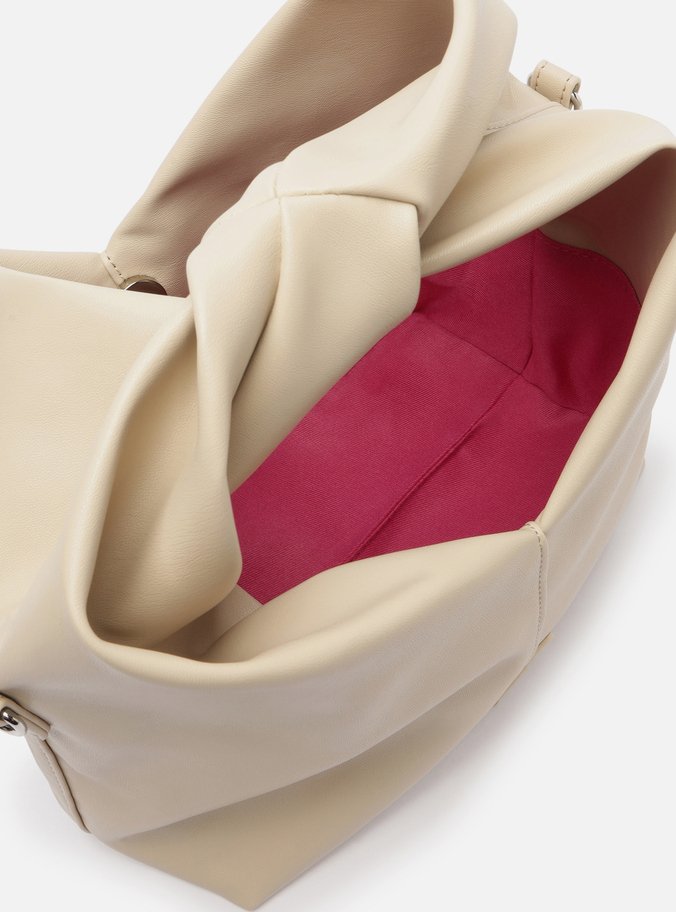 Bolsa Hobo Branca Pequena