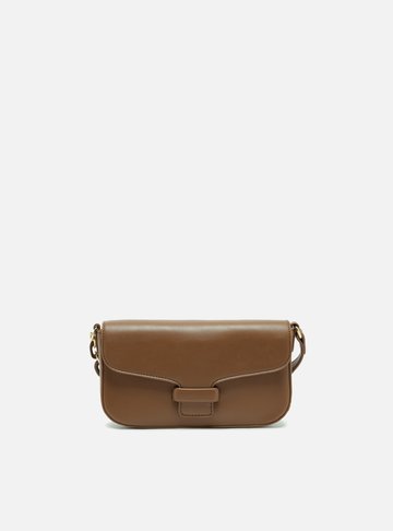 Bolsa Tiracolo Marrom Pequena