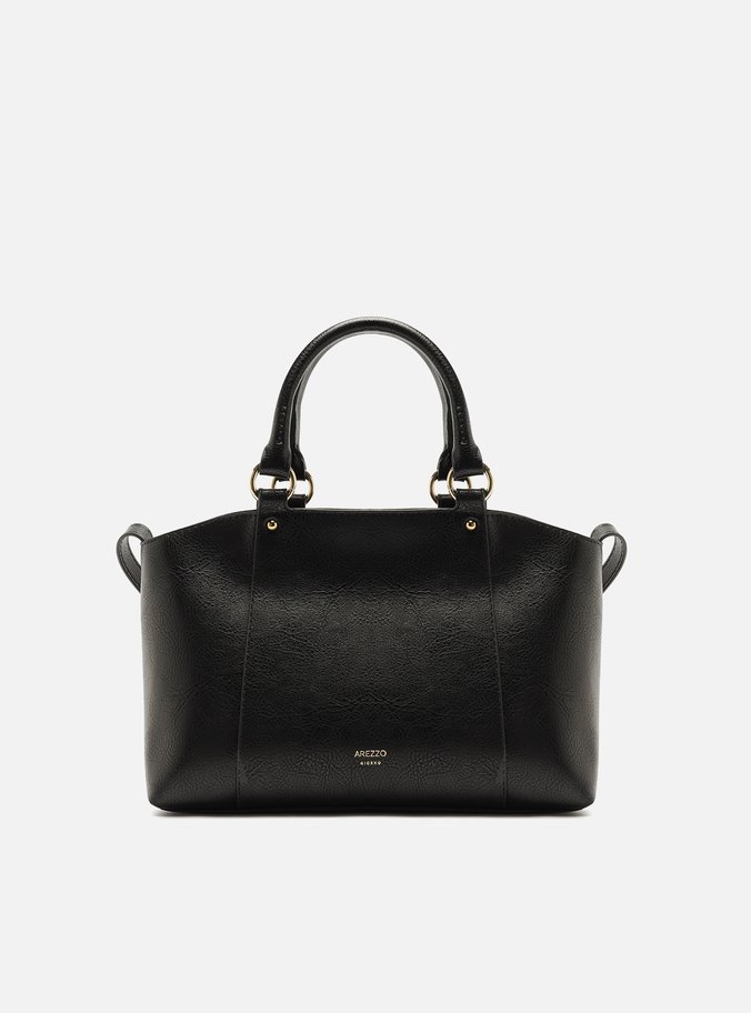 Bolsa Tote Marrom Média Metais