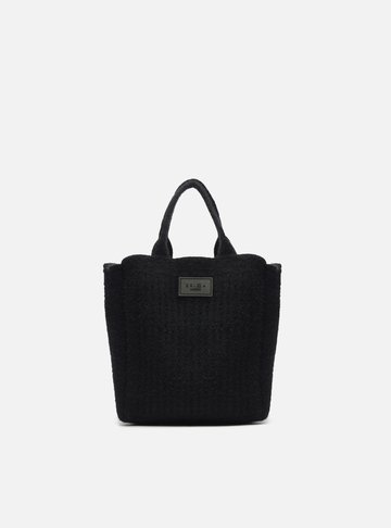 Arezzo — Bolsa Tote Preta Pelo Mônaco Pequena