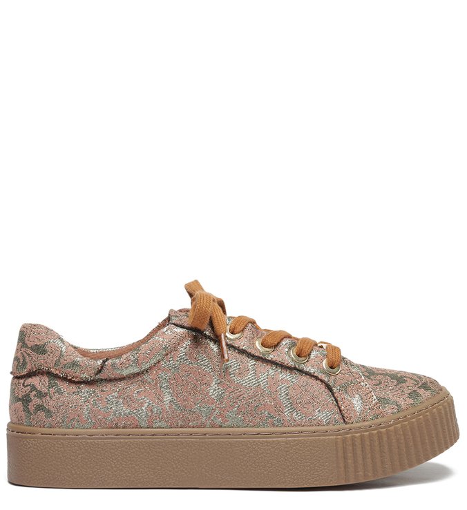 Tênis Creeper Estampa Smoke Rose