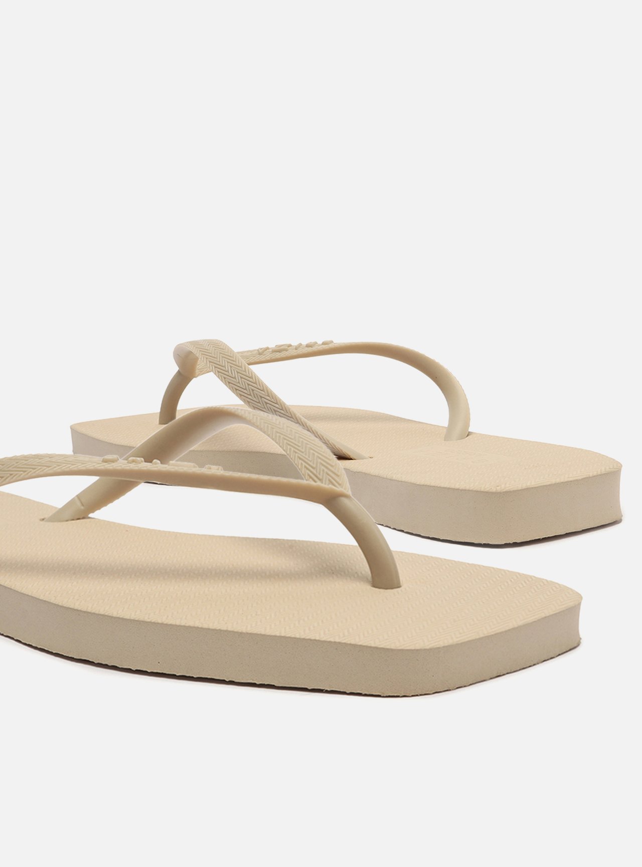 Chinelo de Dedo Off-White Básico Square Brizza — foto 4