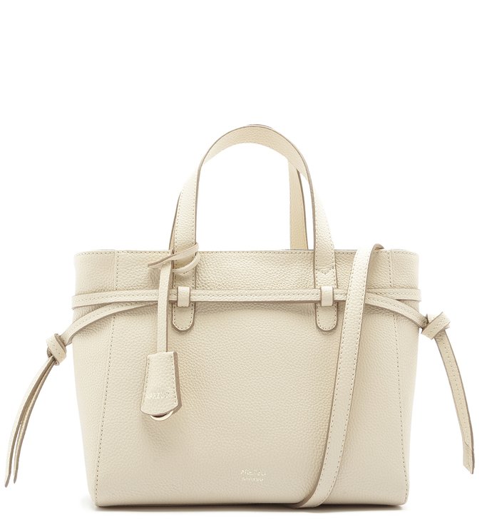 Bolsa Tote Nicole Média Porcelana