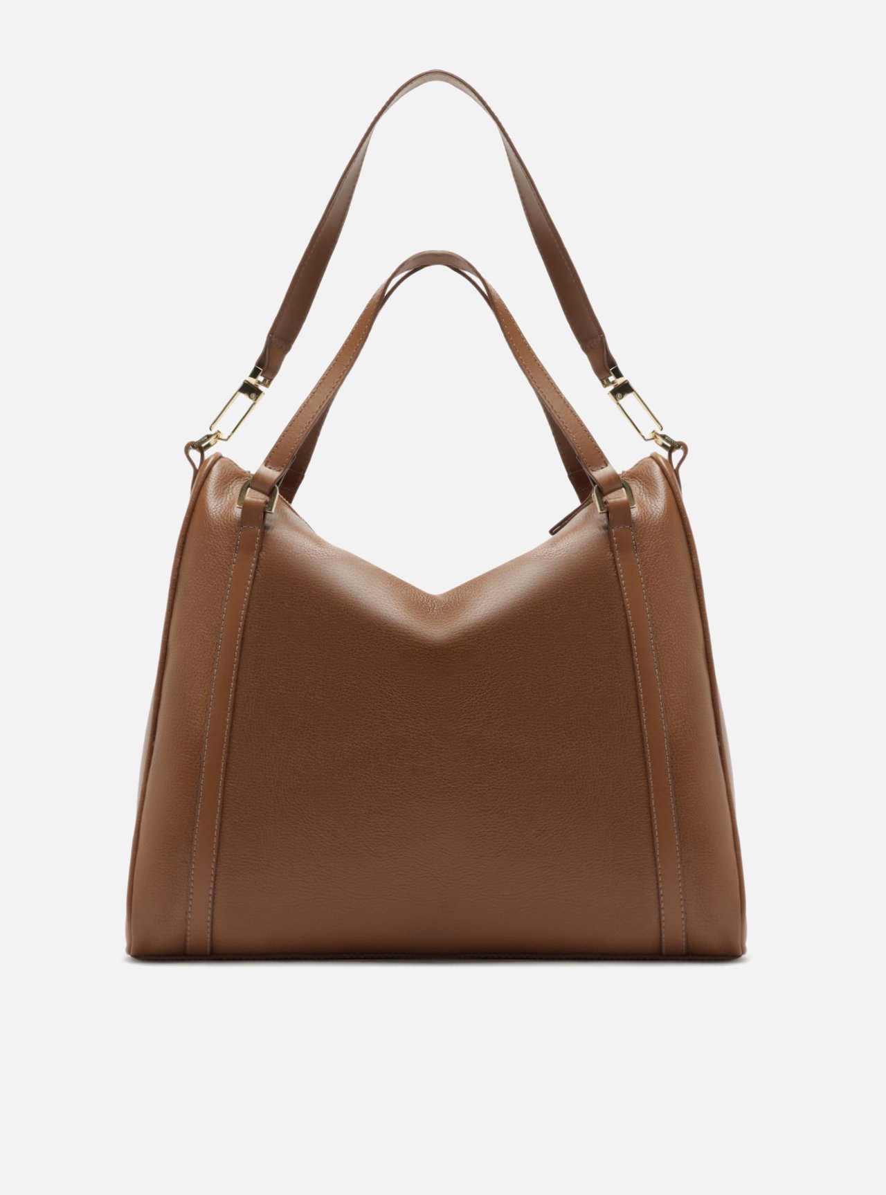 Bolsa Tote Marrom Grande — foto 3