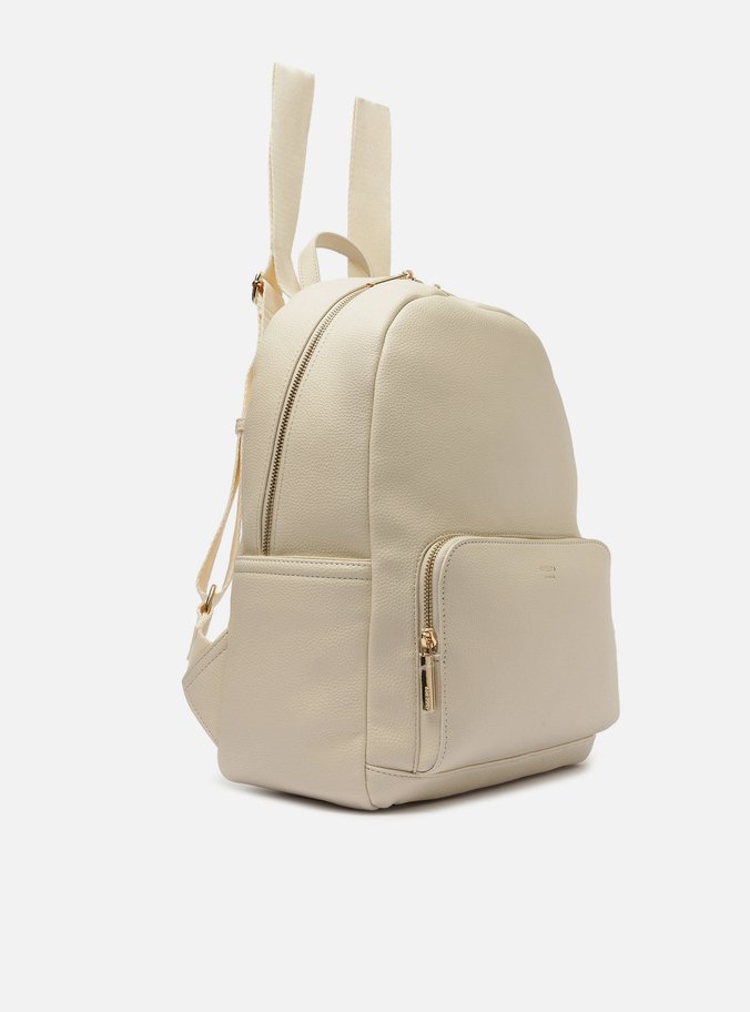 Mochila Branca Grande Bolso Giorno
