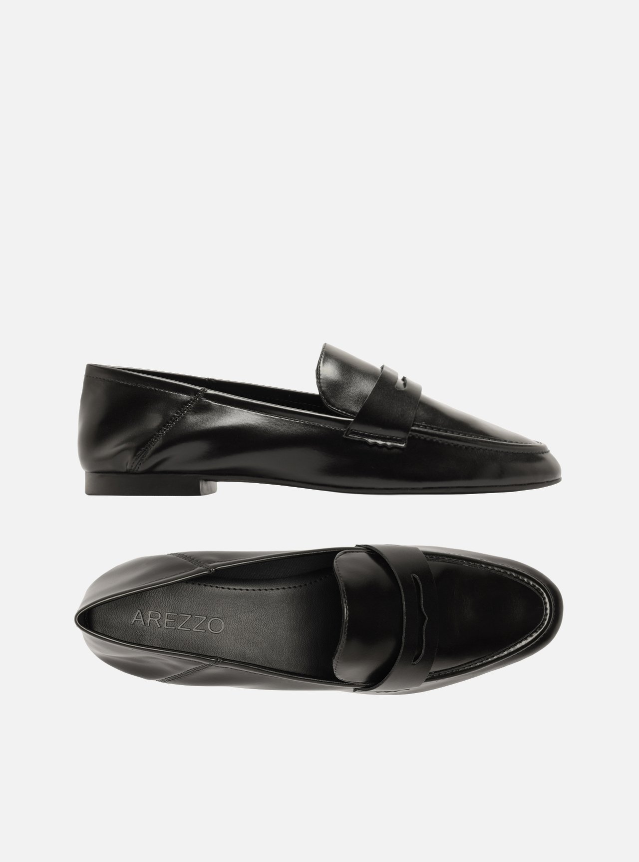 Mocassim Preto Couro Tira Classic — foto 5