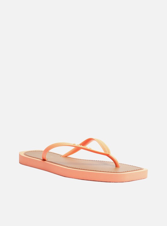 Chinelo de Dedo Laranja Square Recouro Brizza