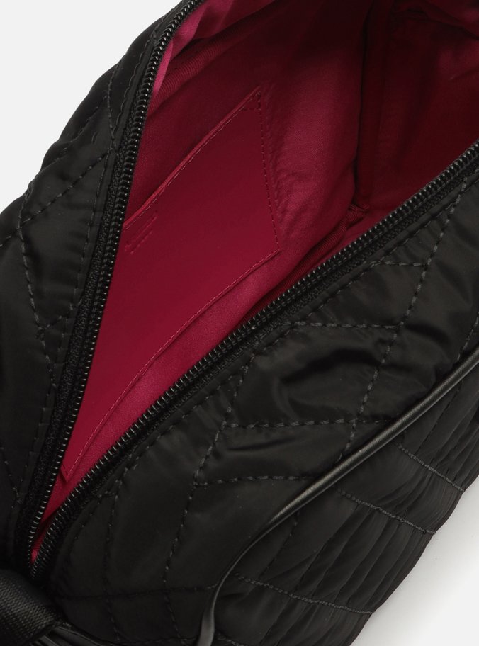 Bolsa Tiracolo Preta Nylon Eletrizzante Média
