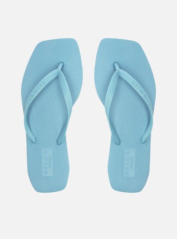Chinelo de Dedo Azul Square Basics