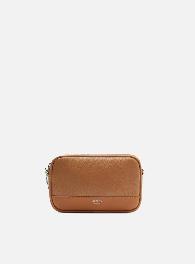 Bolsa Tiracolo Marrom Pequena Corrente Basic