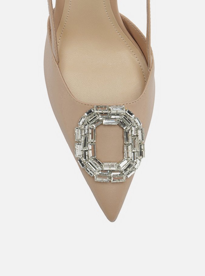 Scarpin Nude Salto Alto