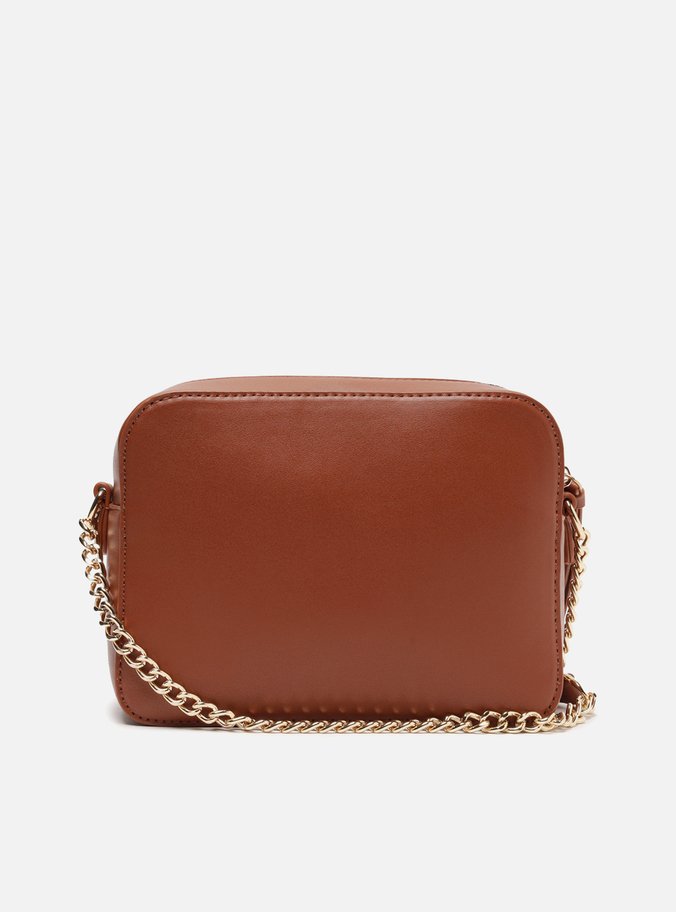 Bolsa Tiracolo Marrom Corrente Pequena