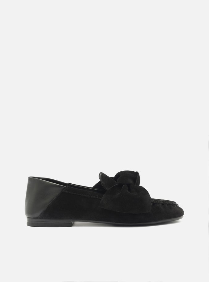 Mocassin Preta Bico Redondo
