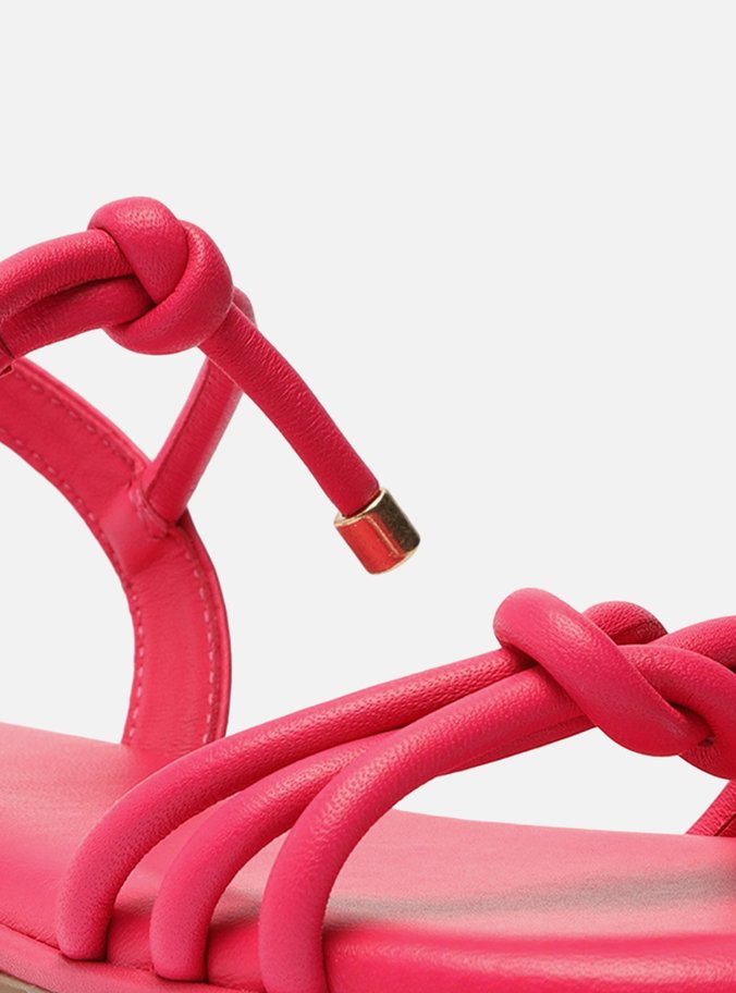 Sandália Infantil Rosa Pink Tiras