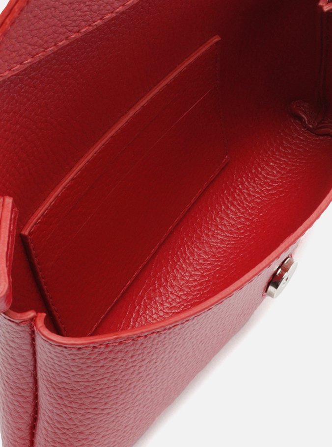 Bolsa Tiracolo Vermelha Pequena Envelope