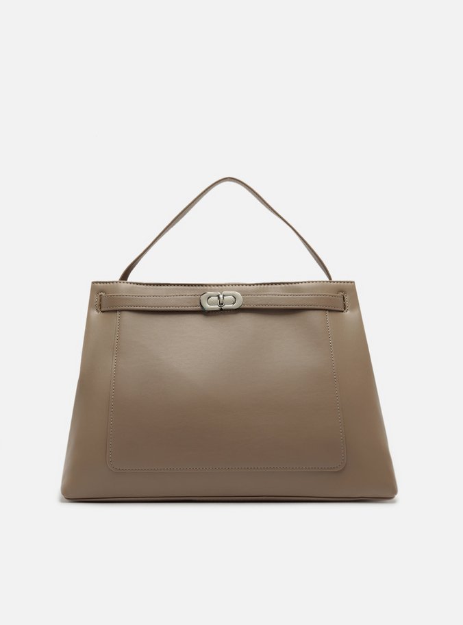 Bolsa Tote Marrom Grande