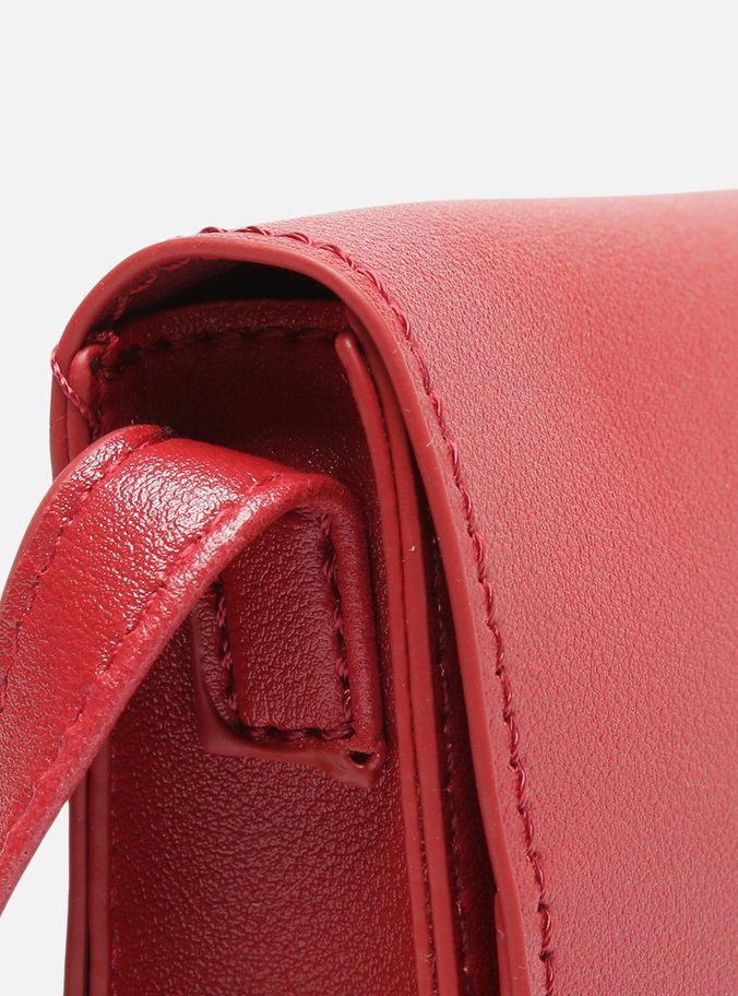 BRINDE Bolsa Tiracolo Classic Vermelha Pequena