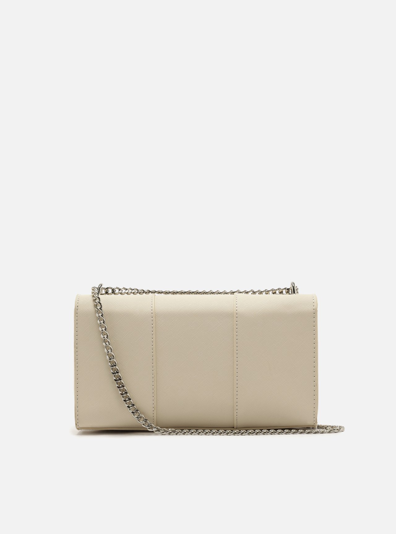 Bolsa Tiracolo Off-White Média Recortes — foto 3