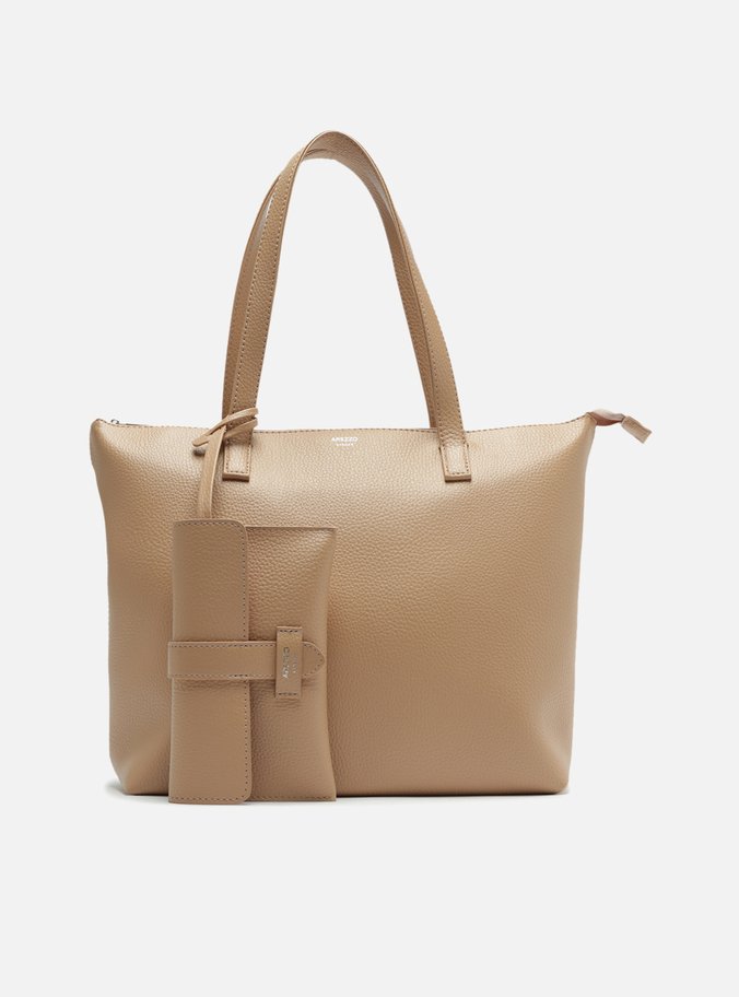 Bolsa Shopping Nude Mercato Grande