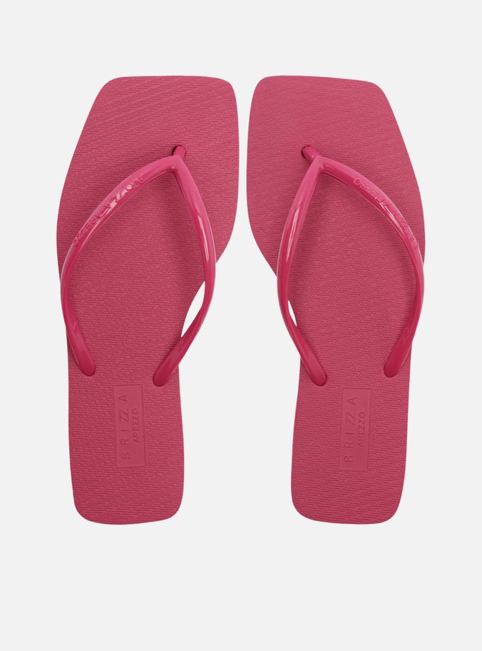 Chinelo de Dedo Rosa Flat Brizza