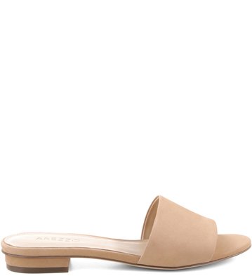 Rasteira Basic Nobuck Nude-Rose