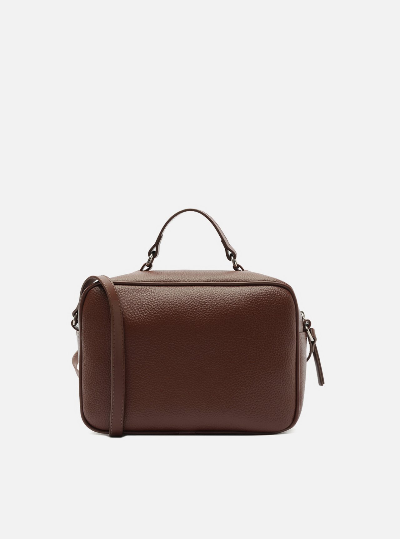 Bolsa Tiracolo Marrom Escura Elisa Média — foto 3