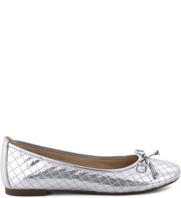 Sapatilha Specchio Matelassê Prata