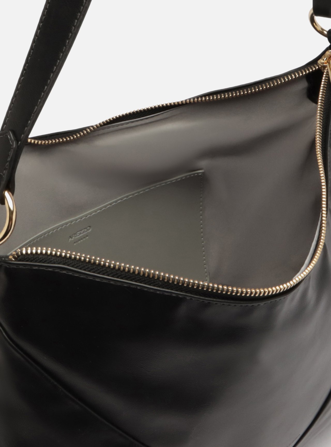 Bolsa Hobo Preta Média — foto 4