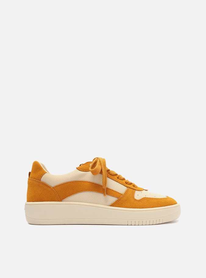 Tênis Amarelo Multimaterial Casual ZZ Mov