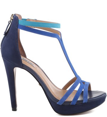 Meia-Pata Nobuck Azul