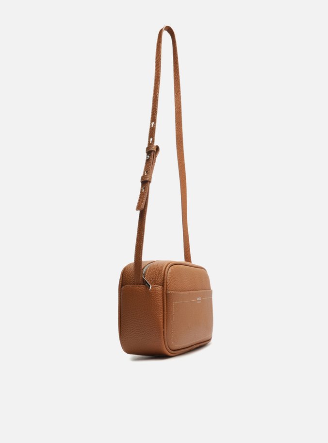 Bolsa Tiracolo Marrom Fancy Pequena