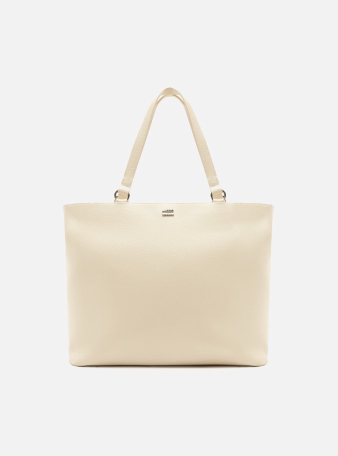 Bolsa Shopping Off-White Média