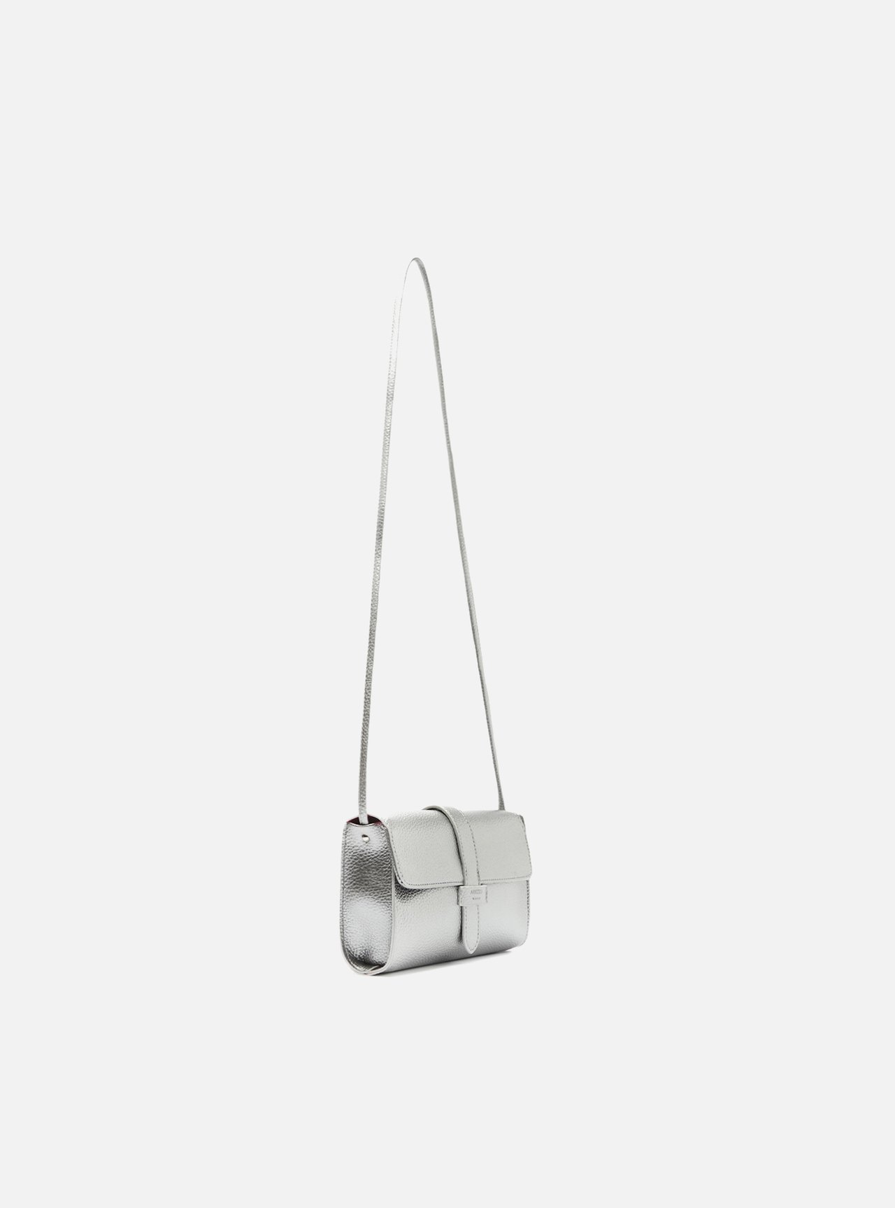 Bolsa Tiracolo Prata Betina Pequena — foto 5