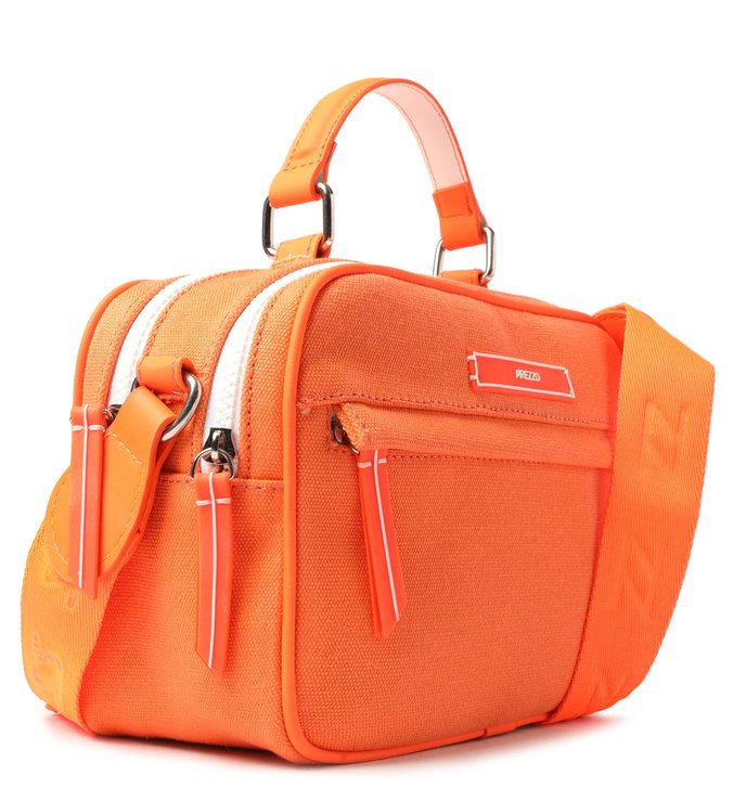 Bolsa Tiracolo Laranja Lona ZZ Play Média | Arezzo