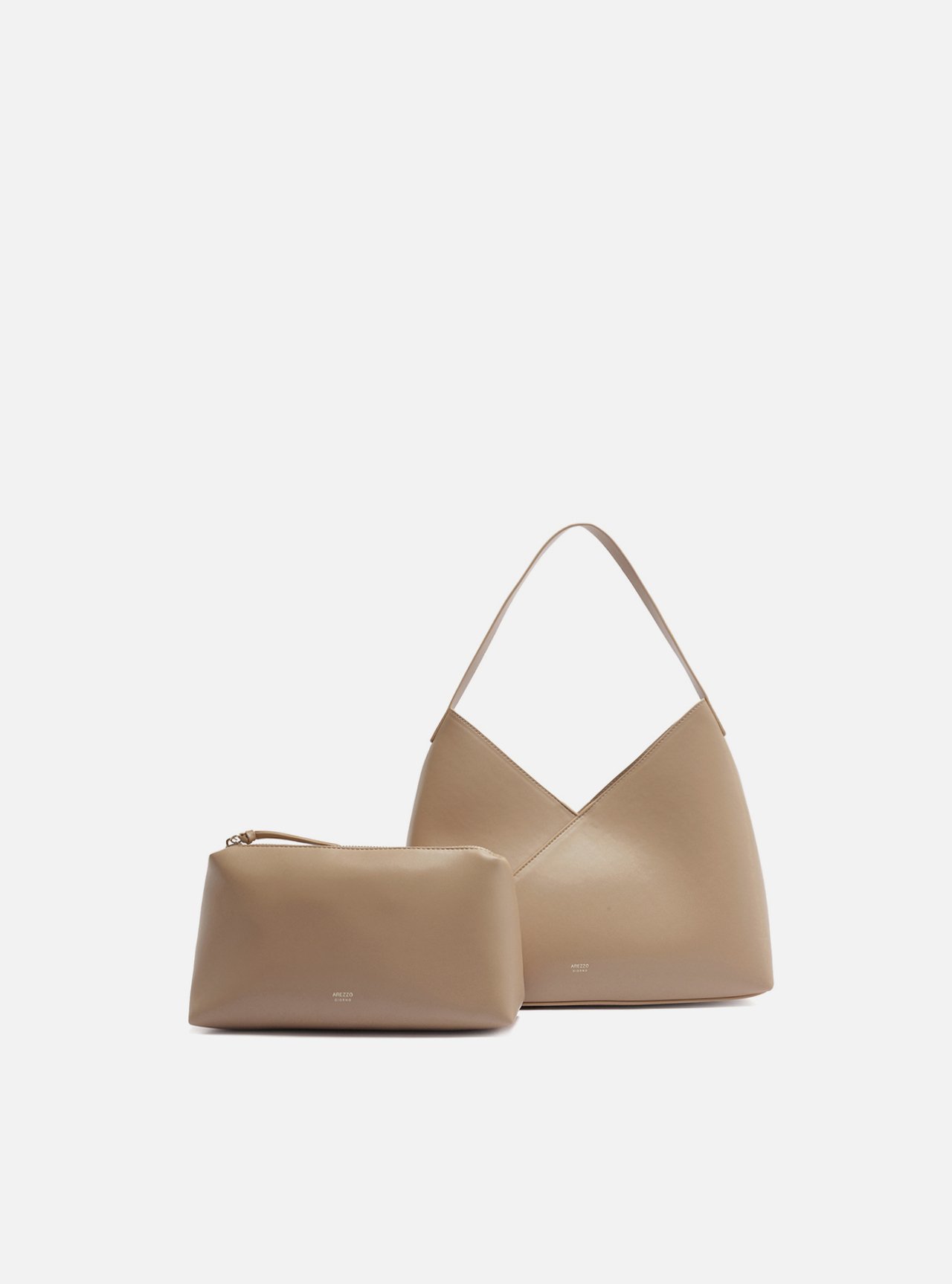 Bolsa Hobo Nude Média — foto 6