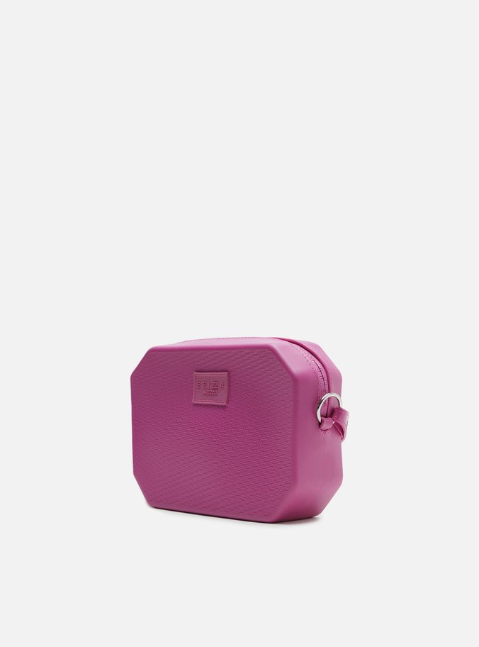 Clutch Roxa Geométrica Square