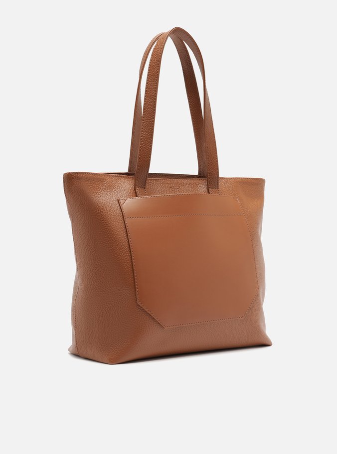 Bolsa Shopping Marrom Grande