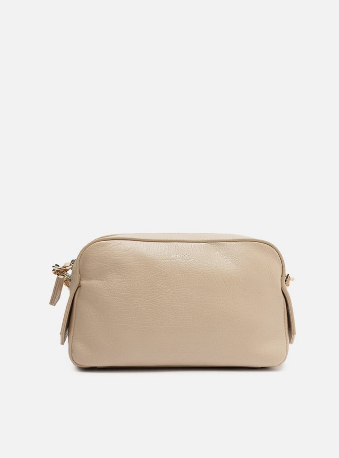 Bolsa Tiracolo Nude Couro Abraccio 2.0 Pequena