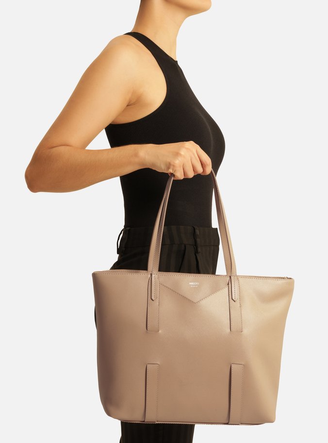 Bolsa Shopping Nude Grande Tiras