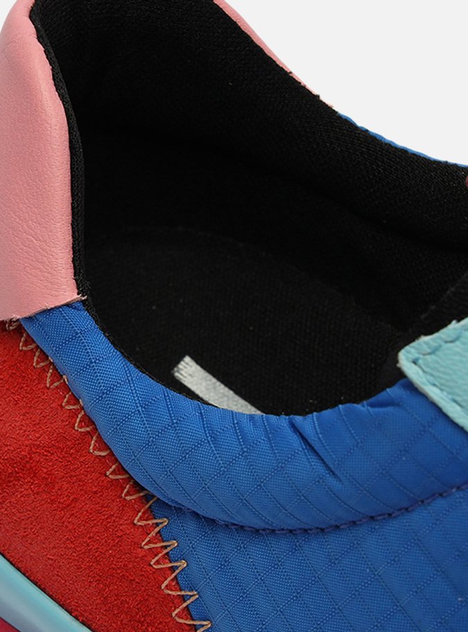 Tênis Colorido Multimaterial Fefe
