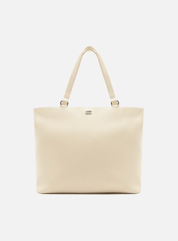 Bolsa Shopping Off-White Média