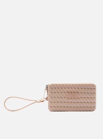 Arezzo — Clutch Rosa Soft Alça Marrocos