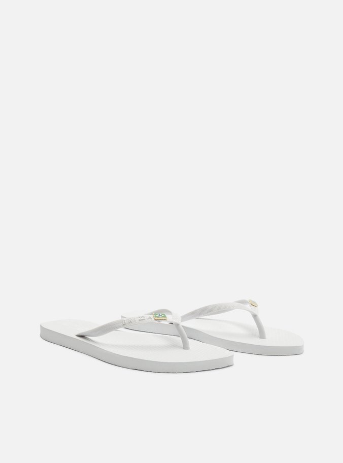 Chinelo de Dedo Branco Flash Brazilcore
