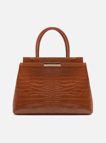 Bolsa Tote Marrom Grande