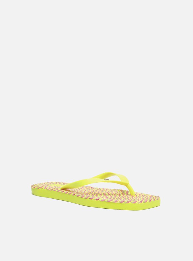 Chinelo de Dedo Amarelo Lime Fluo Brizza