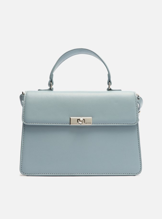 Bolsa Azul Tote Quadrada
