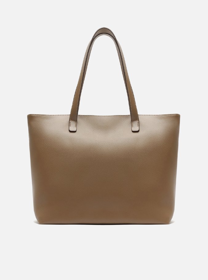 Bolsa Shopping Marrom Mercato Grande Pouch